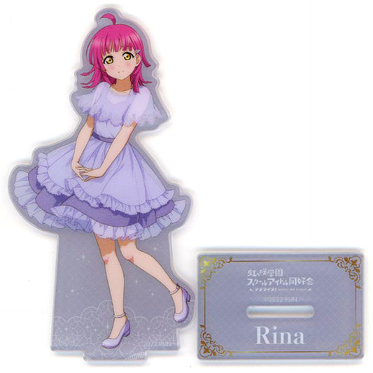 Rina Tennoji Acrylic Stand Summer Cafe Love Live! Nijigasaki High School Idol Club Summer Cafe in Tree Village [USED]