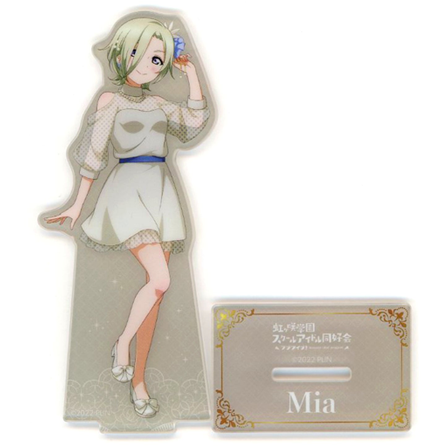 Mia Taylor Acrylic Stand Summer Cafe Love Live! Nijigasaki High School Idol Club Summer Cafe in Tree Village [USED]