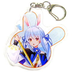 Virtual YouTuber hololive Usada Pekora Acrylic Keyholder Mage Ver. Marui Rabbitification Project [USED]