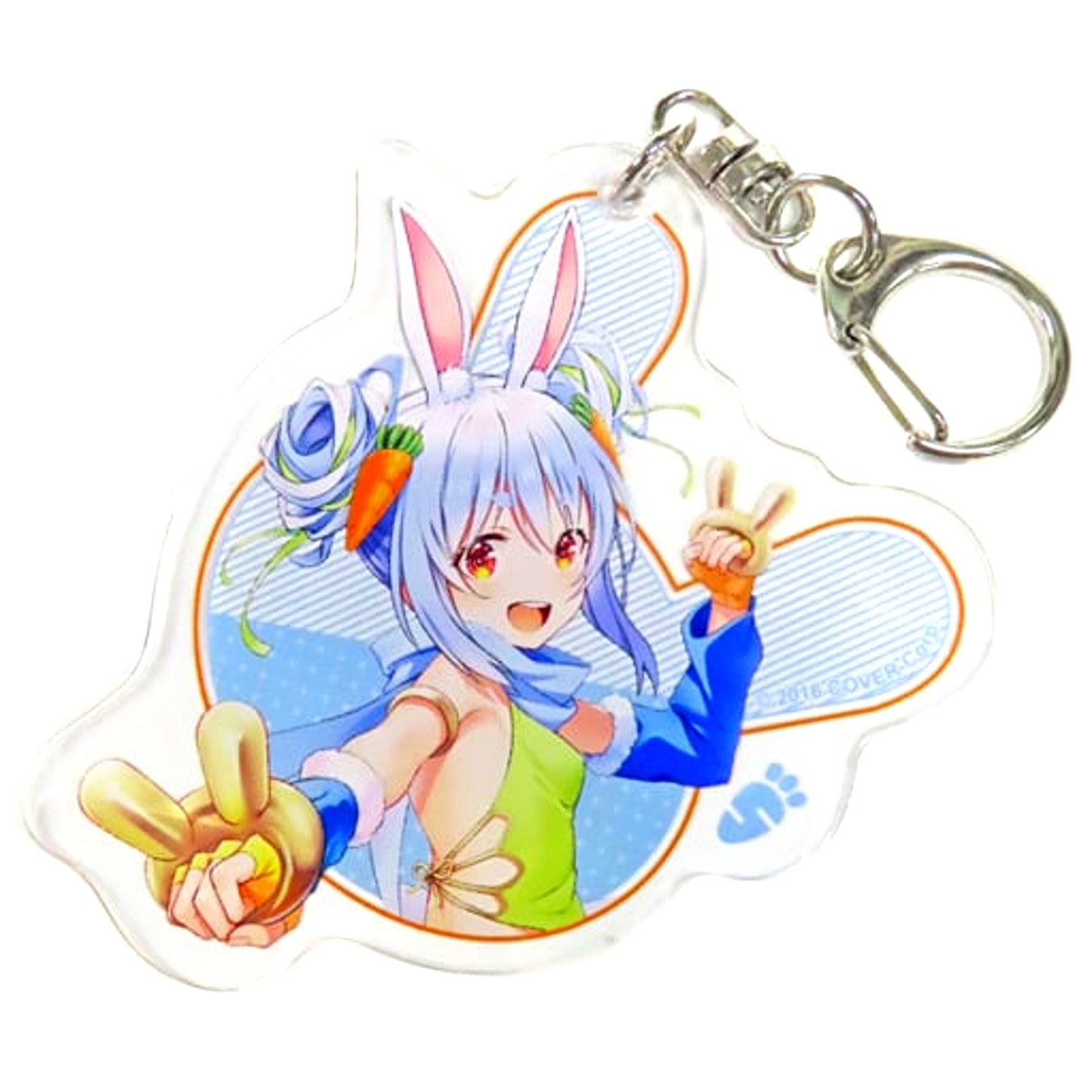 Pekora Usada Hololive Acrylic Keychain Martial Artist Zen Marui Usagika Keikaku [USED]