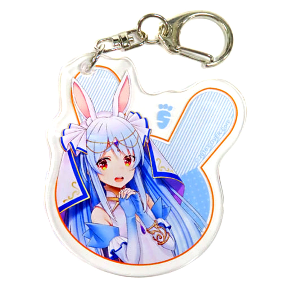 Virtual YouTuber hololive Usada Pekora Acrylic Keyholder Priest Ver. Marui Rabbitification Project [USED]
