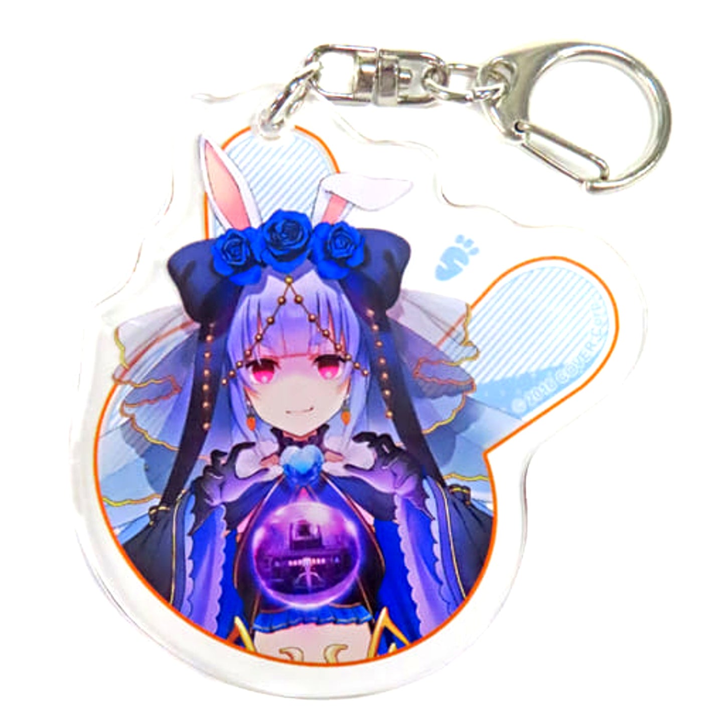Virtual YouTuber hololive Usada Pekora Acrylic Keyholder Demon Lord Ver. Marui Rabbitification Project [USED]