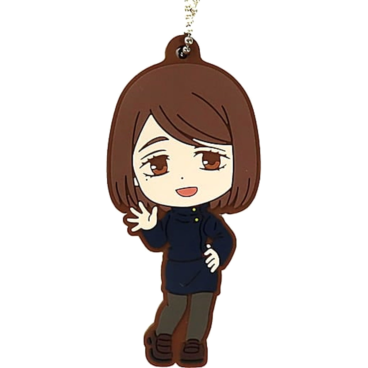 Jujutsu Kaisen: Hidden Inventory/Premature Death Ieiri Shouko Ichiban Kuji Two Rubber Charm Kyunchara Illustrations Prize G Charm [USED]
