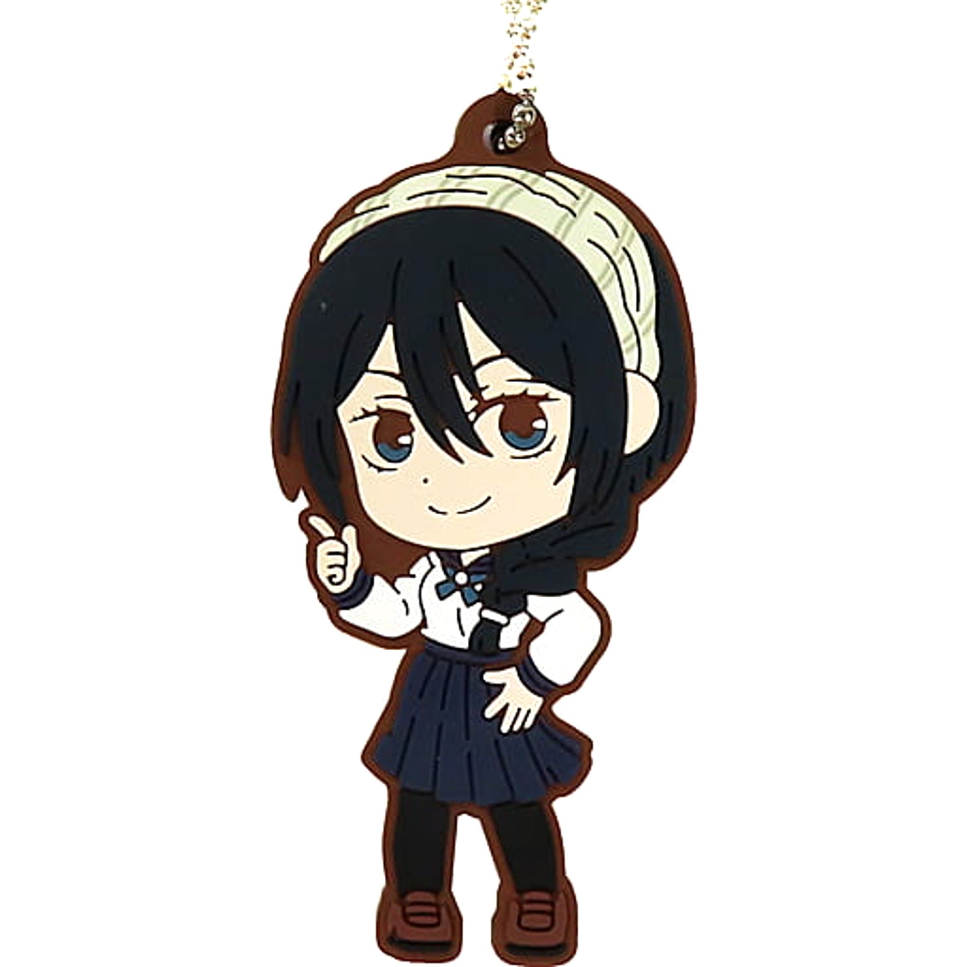 Jujutsu Kaisen: Hidden Inventory/Premature Death Riko Amanai Ichiban Kuji Two Rubber Charm Kyunchara Illustrations Prize G Charm [USED]