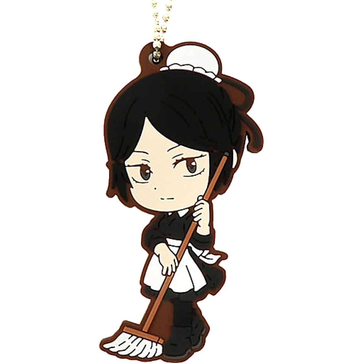 Jujutsu Kaisen: Hidden Inventory/Premature Death Kuroi Misato Ichiban Kuji Two Rubber Charm Kyunchara Illustrations Prize G Charm [USED]