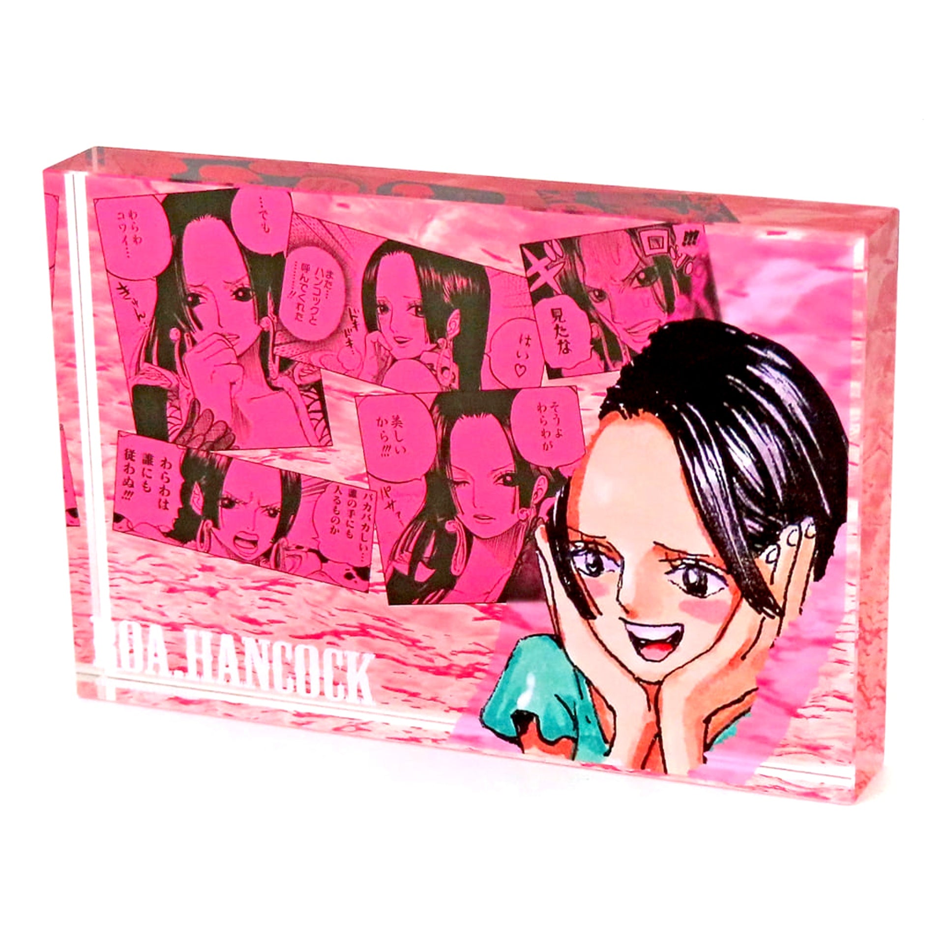 One Piece Boa Hancock Heroes Acrylic Block 2023 Acrylic Item [USED]