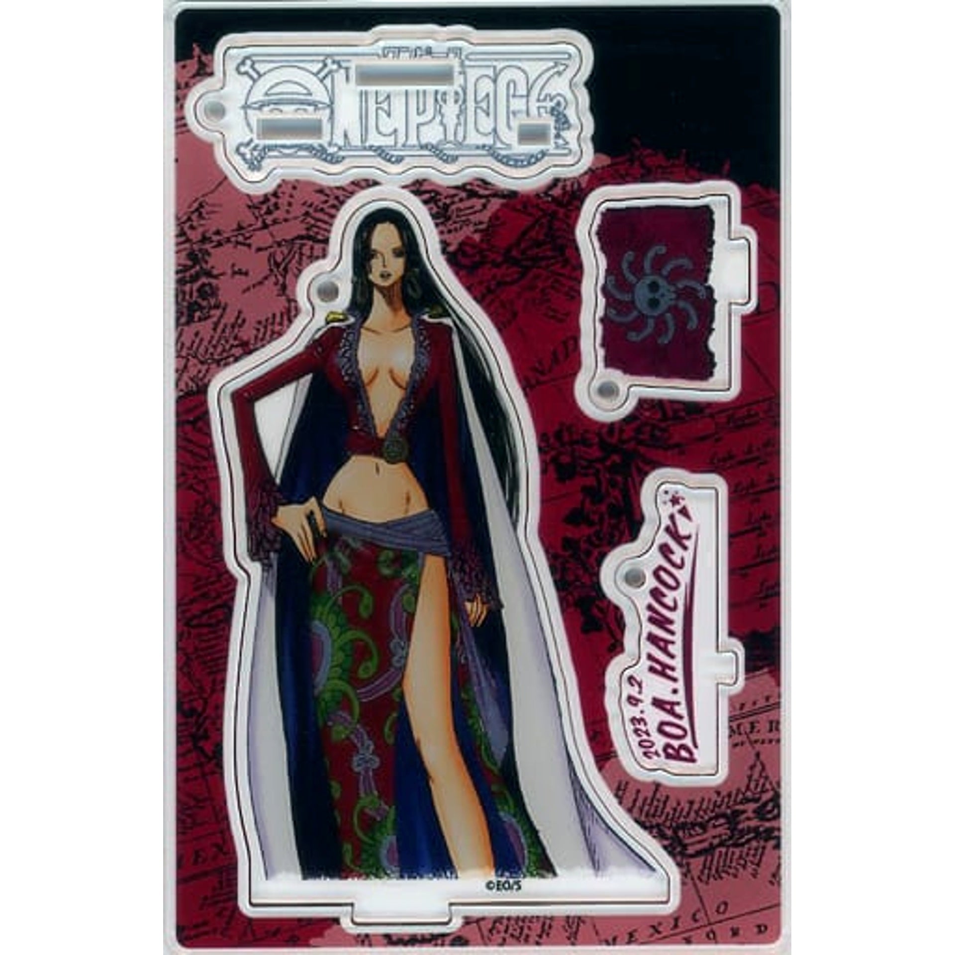 One Piece Boa Hancock Birthday Diorama Figure kirat 2023 Acrylic Stands [USED]