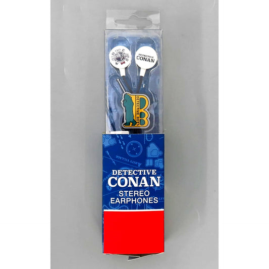 Detective Conan Detective Badge Stereo Earphones Universal Studios Japan Limited [USED]