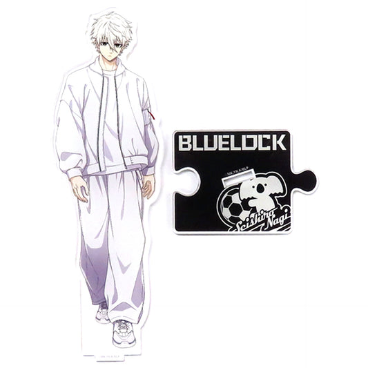Seishiro Nagi Illustration Acrylic Stand Blue Lock x Round One [USED]