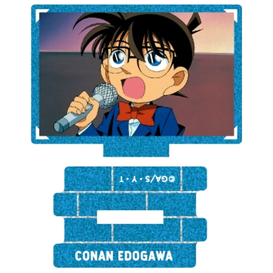 Conan Edogawa 1 Detective Conan Scene Shot Trading Metallic Mini Acrylic Stand Conan Edogawa collection [USED]