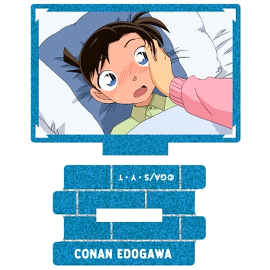 Conan Edogawa 5 Detective Conan Scene Shot Trading Metallic Mini Acrylic Stand Conan Edogawa collection [USED]