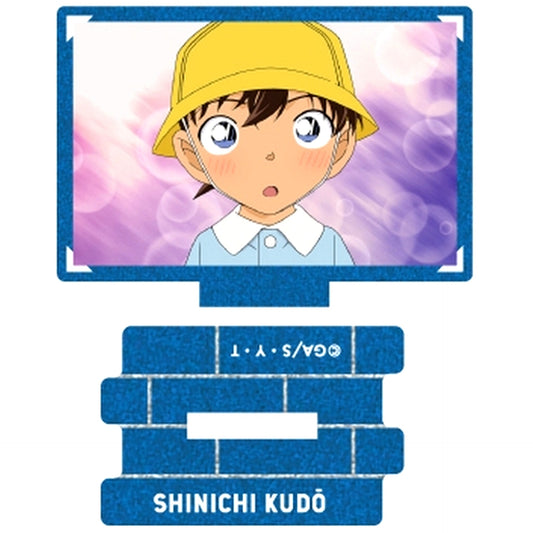 Shinichi Kudo 6. Detective Conan Scene Shot Trading Metallic Mini Acrylic Stand Shinichi Kudo Collection [USED]