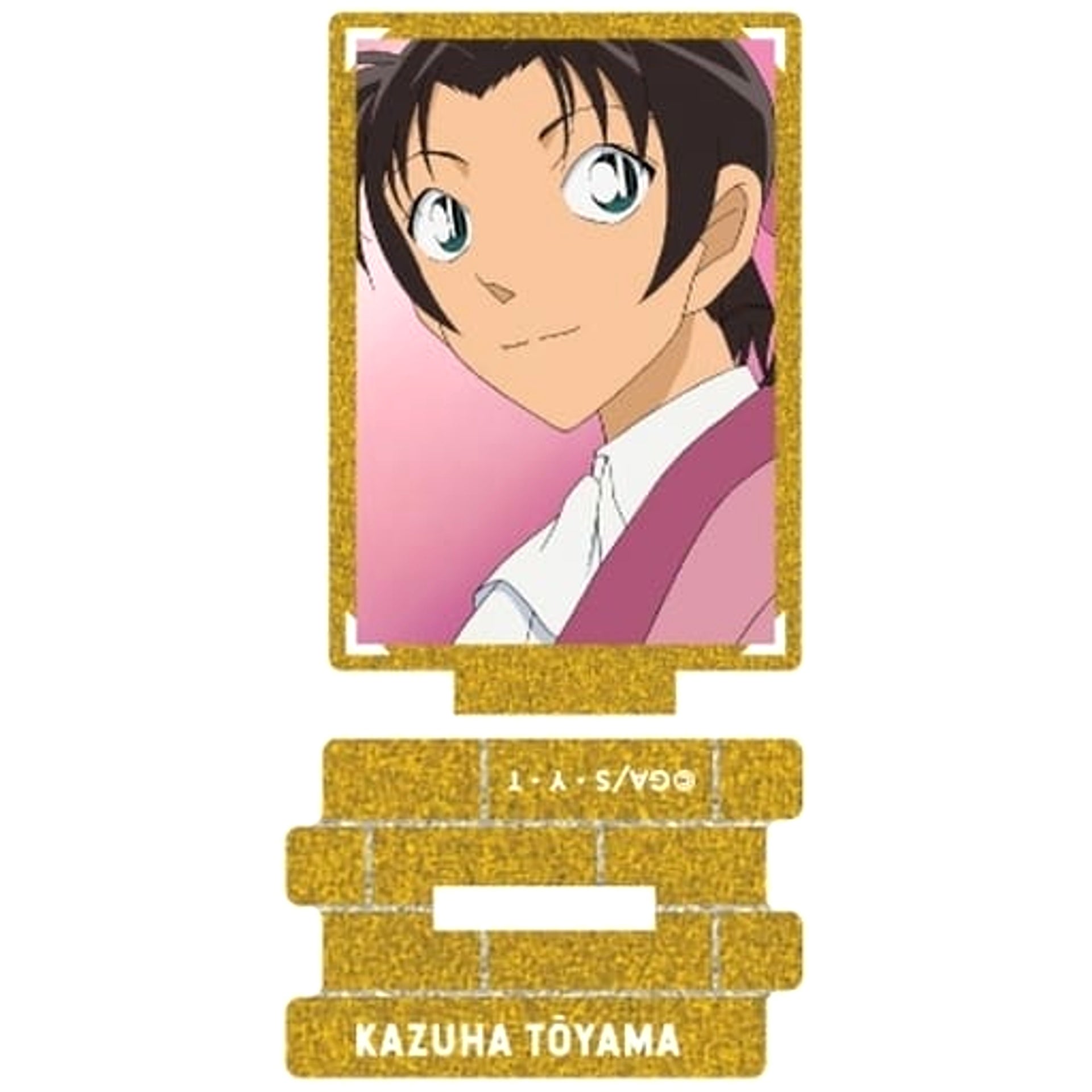Detective Conan Scene Photo Trading Metallic Mini Acrylic Stand Kazuha Toyama Collection Acrylic Stands [USED]