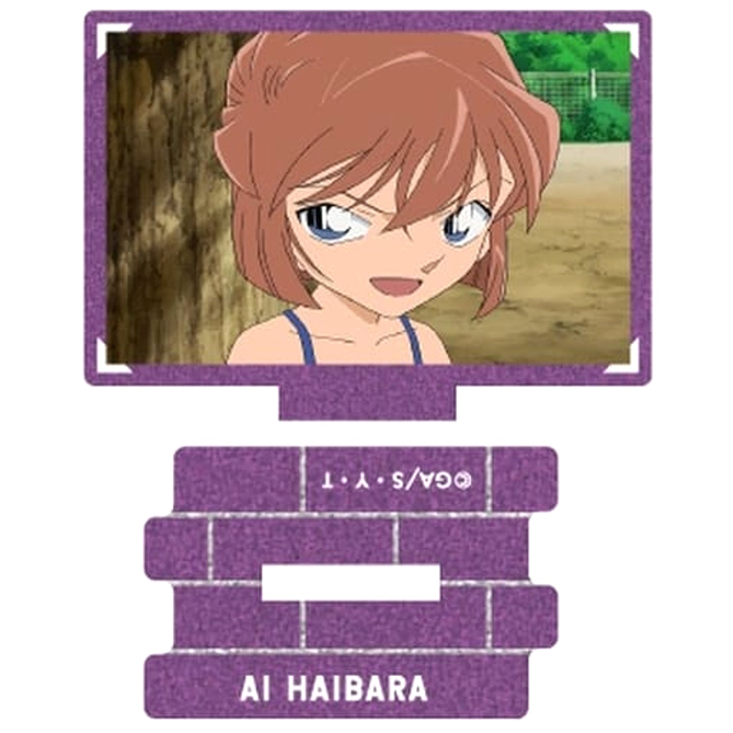 Detective Conan Ai Haibara Scene Trading Metallic Mini Acrylic Stand Ai Haibara collection No. 5 Acrylic Stands [USED]