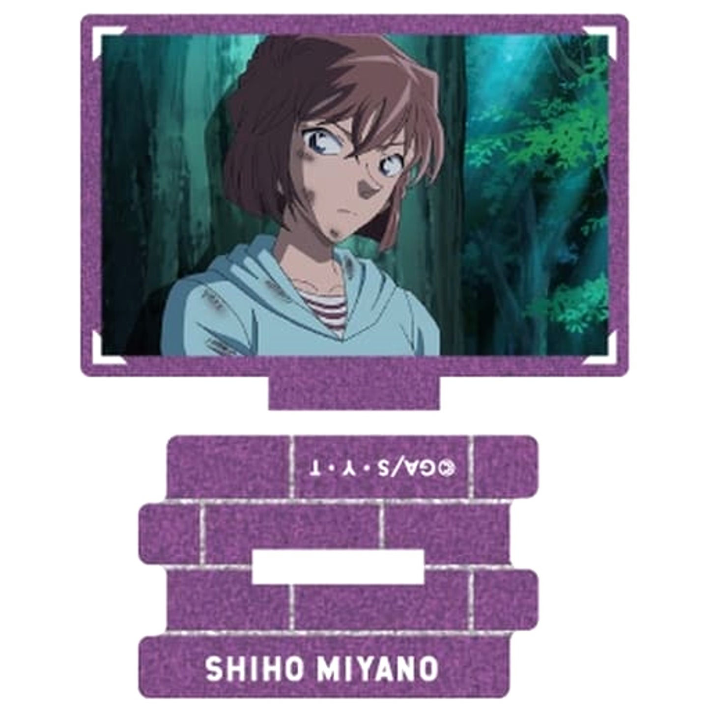 Detective Conan Ai Haibara Scene Trading Metallic Mini Acrylic Stand Ai Haibara collection No. 6 Acrylic Stands [USED]