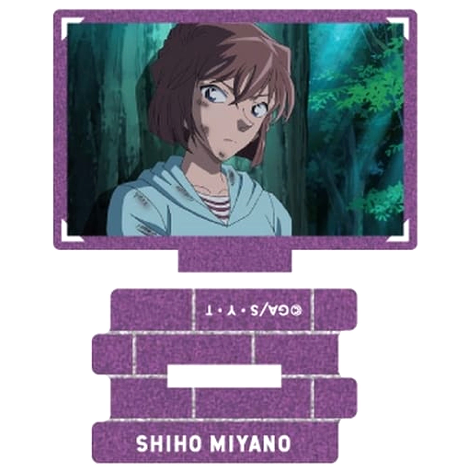 Detective Conan Ai Haibara Scene Trading Metallic Mini Acrylic Stand Ai Haibara collection No. 6 Acrylic Stands [USED]