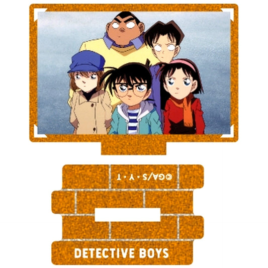 Detective Boys 2 Detective Conan Scene Shot Trading Metallic Mini Acrylic Stand Detective Boys Collection [USED]