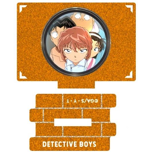 Detective Boys 3 Detective Conan Scene Shot Trading Metallic Mini Acrylic Stand Detective Boys Collection [USED]