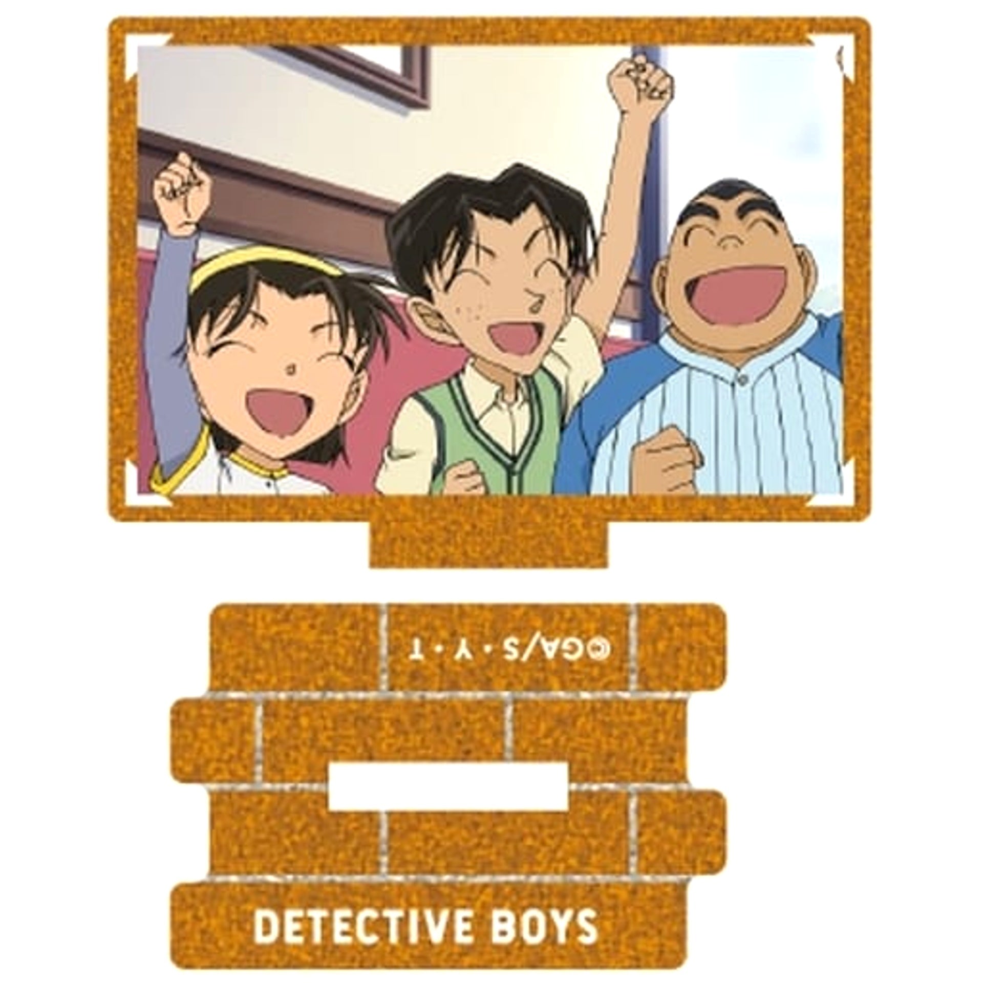 Detective Conan Detective Boys Scene Trading Metallic Mini Acrylic Stand Detective Boys collection No. 4 Acrylic Stands [USED]
