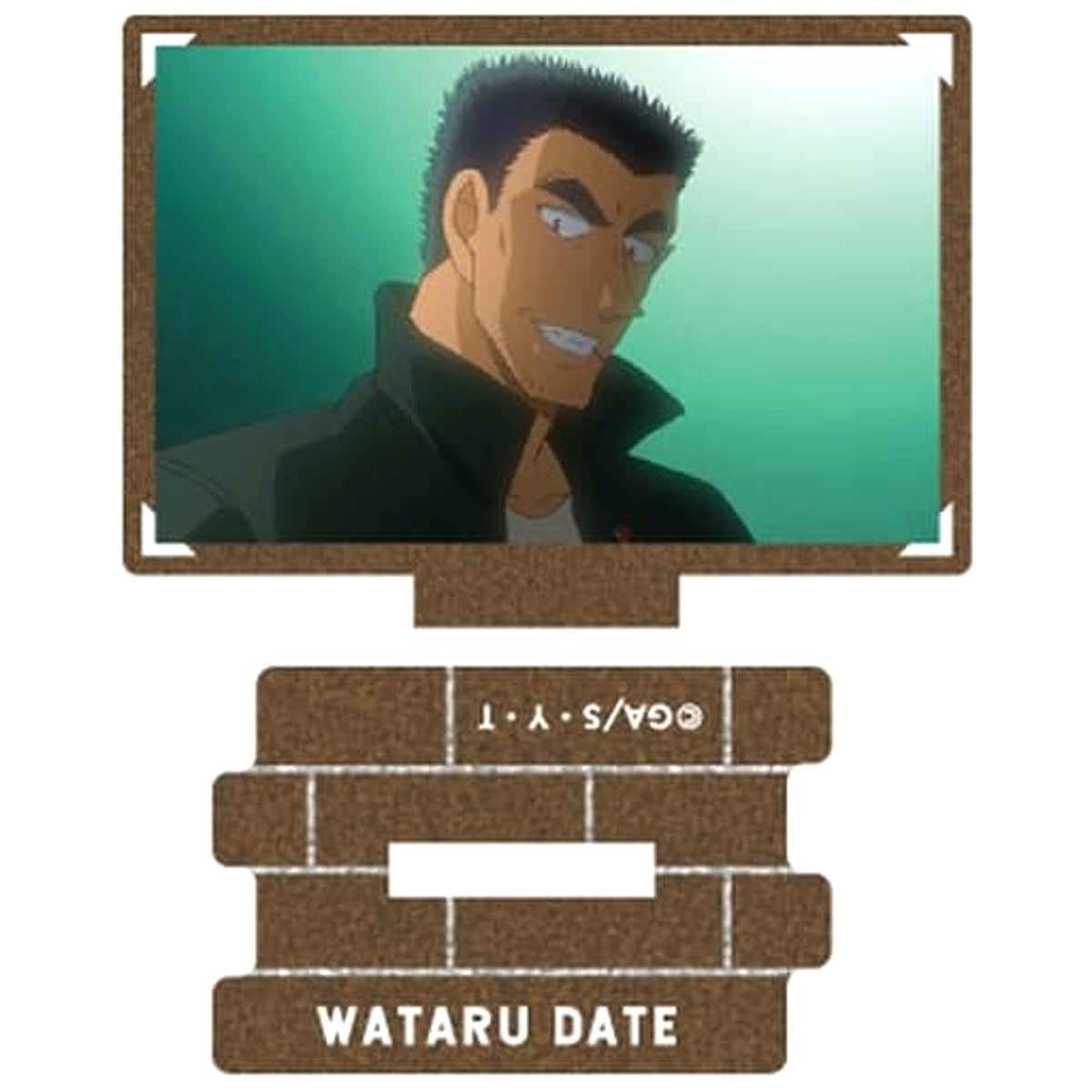 Detective Conan Wataru Date Scene Trading Metallic Mini Acrylic Stand Police Academy Group Collection No.3 Acrylic Stands [USED]