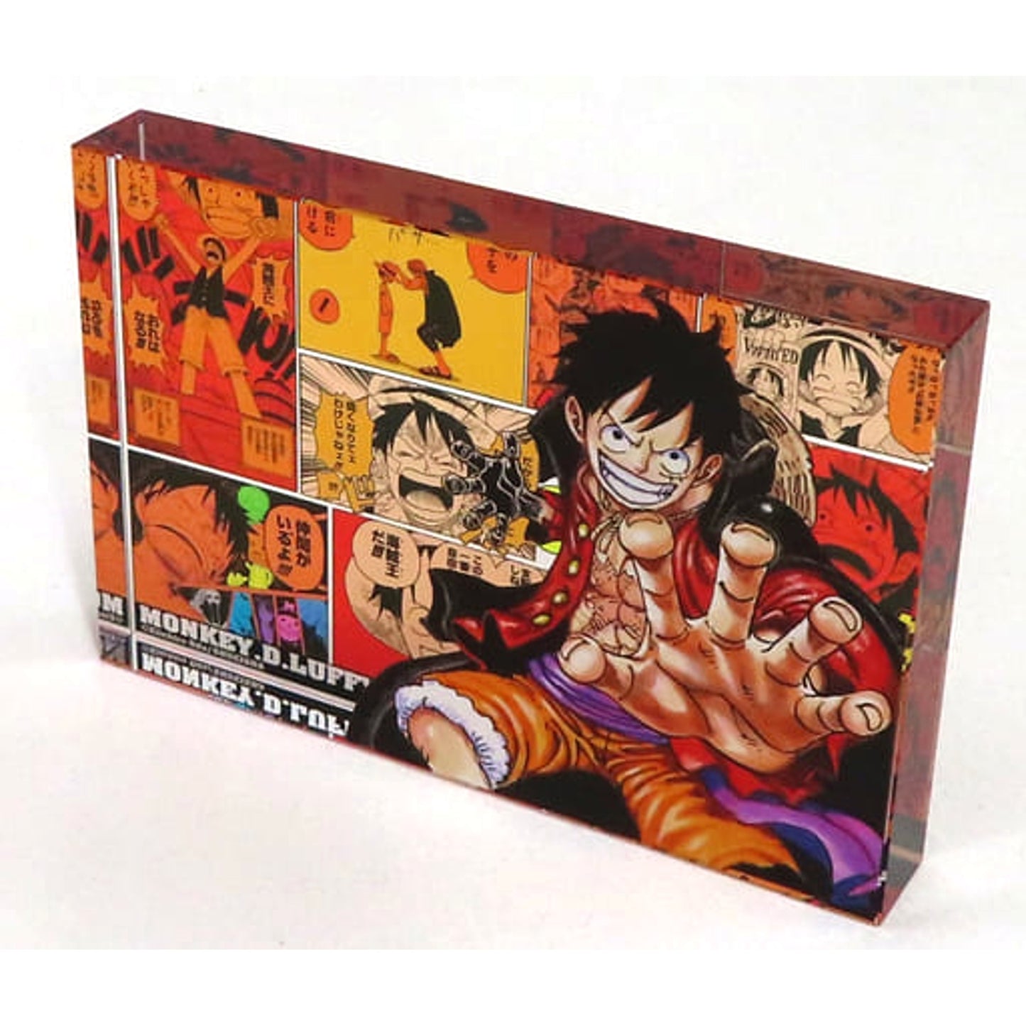 One Piece Monkey D. Luffy Heroes Acrylic Block 2021 Acrylic Item [USED]