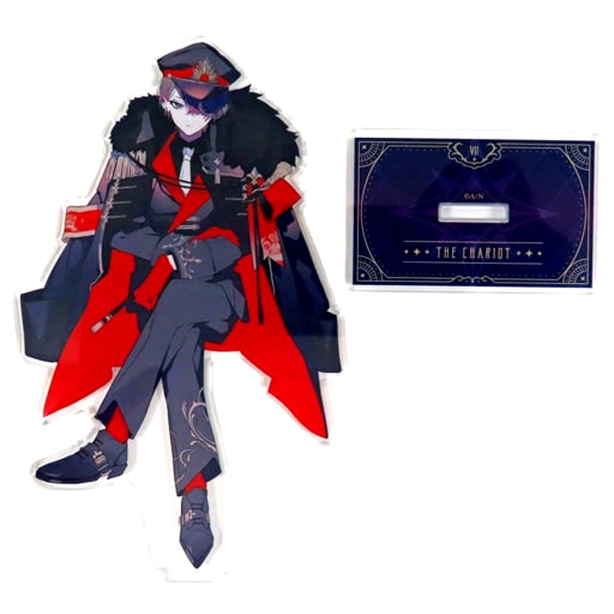 Kagami Hayato Tarot Acrylic Stand Virtual YouTuber Nijisanji VTuber NIJISANJI Official Store 3rd Anniversary Memorial Goods [USED]