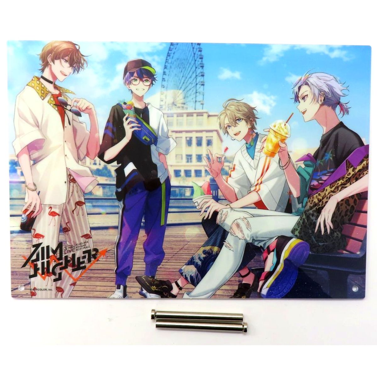 ROF-MAO Aim Higher Acrylic Panel Virtual YouTuber Nijisanji Official Store 3rd Anniversary Memorial Goods [USED]
