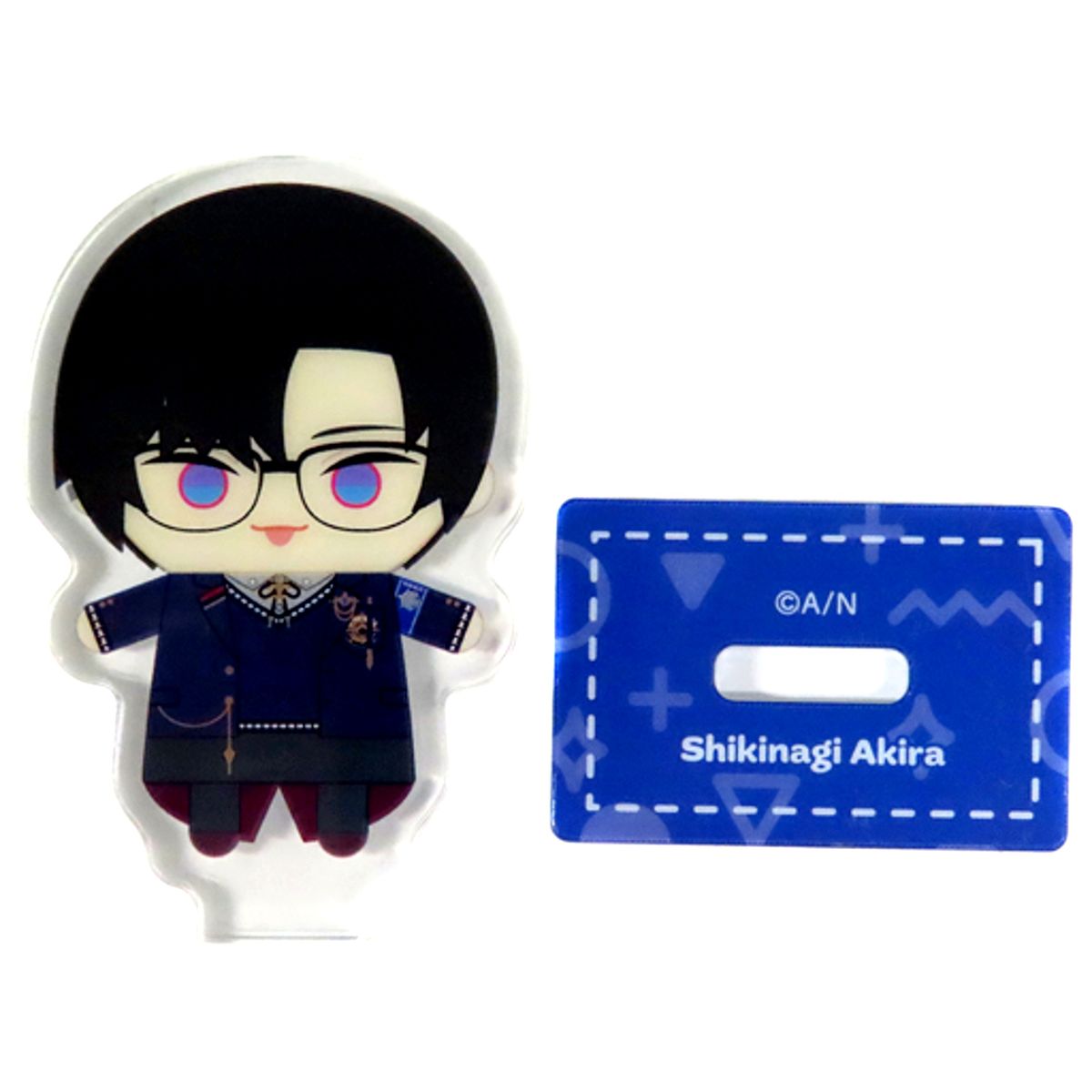 Shikinagi Akira Mini Acrylic Stand Virtual YouTuber Nijisanji Niji Puppet [USED]