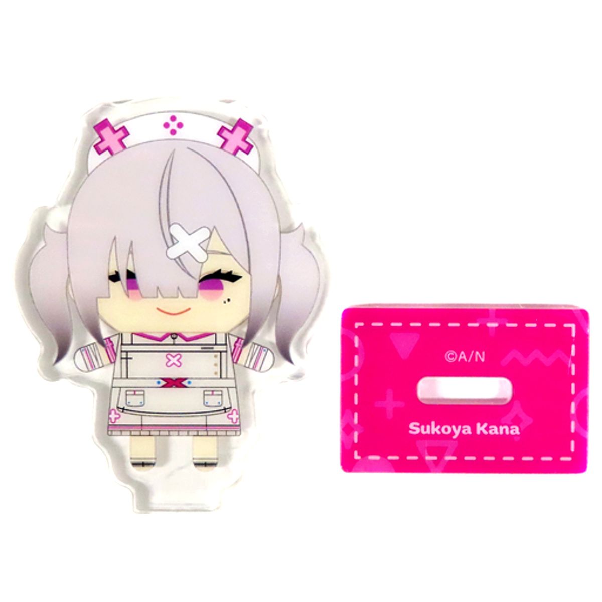 Sukoya Kana Virtual YouTuber Nijisanji Mini Acrylic Stand Niji Puppet Goods 2 [USED]