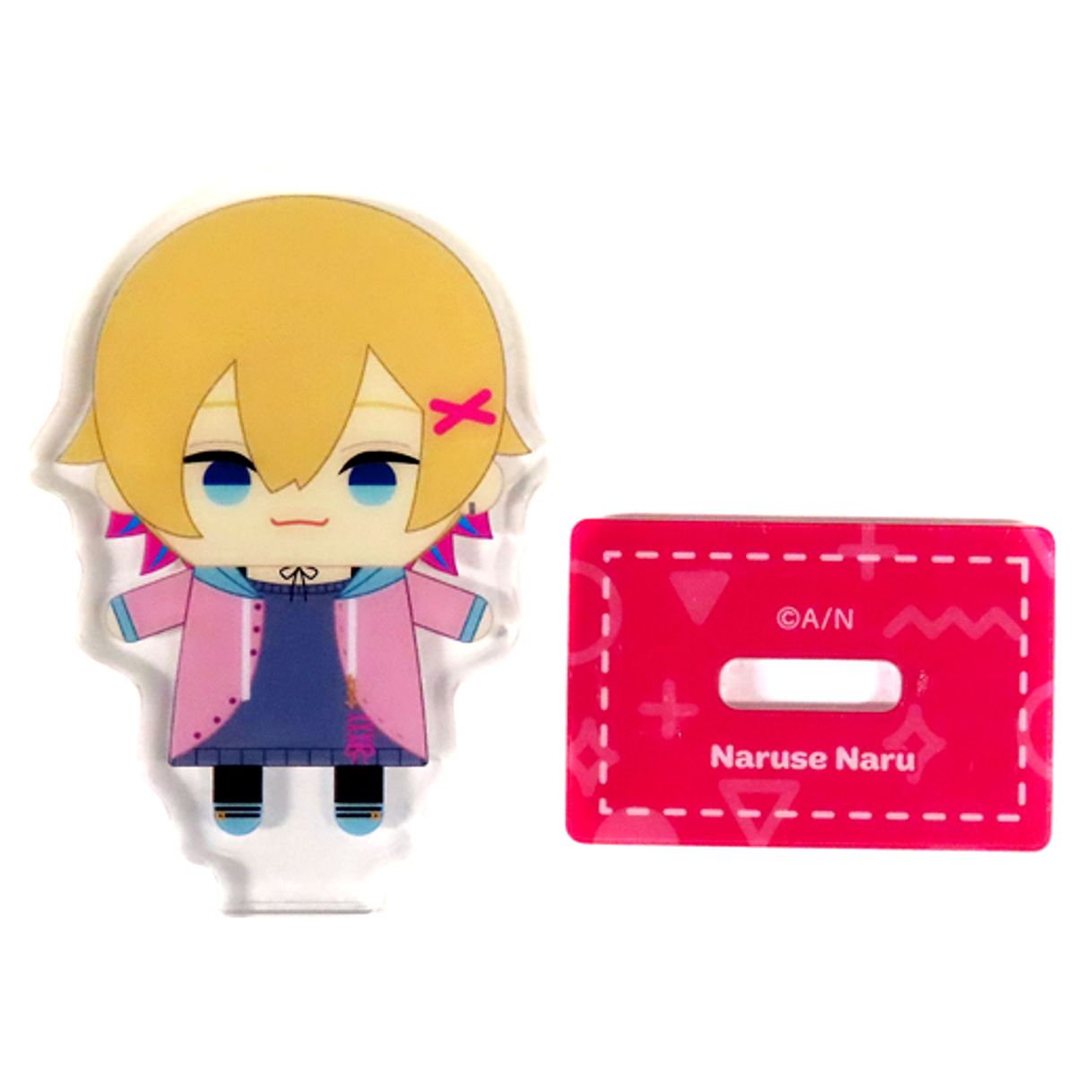 Naruse Naru Virtual YouTuber Nijisanji Mini Acrylic Stand Niji Puppet Goods 2 [USED]