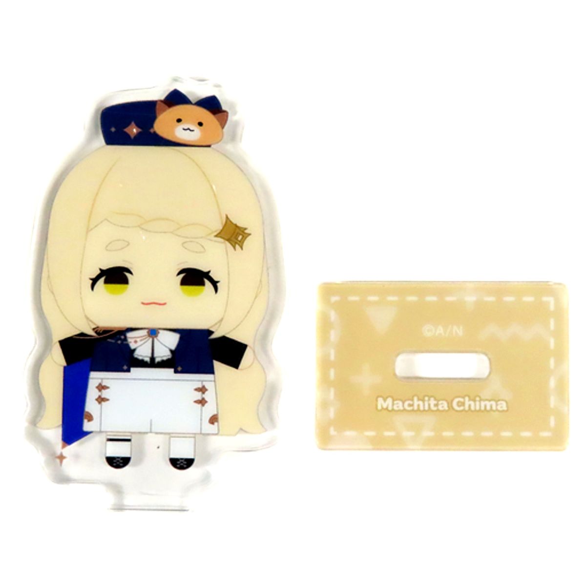 Machita Chima Mini Acrylic Stand Virtual YouTuber Nijisanji Niji Puppet 2 [USED]