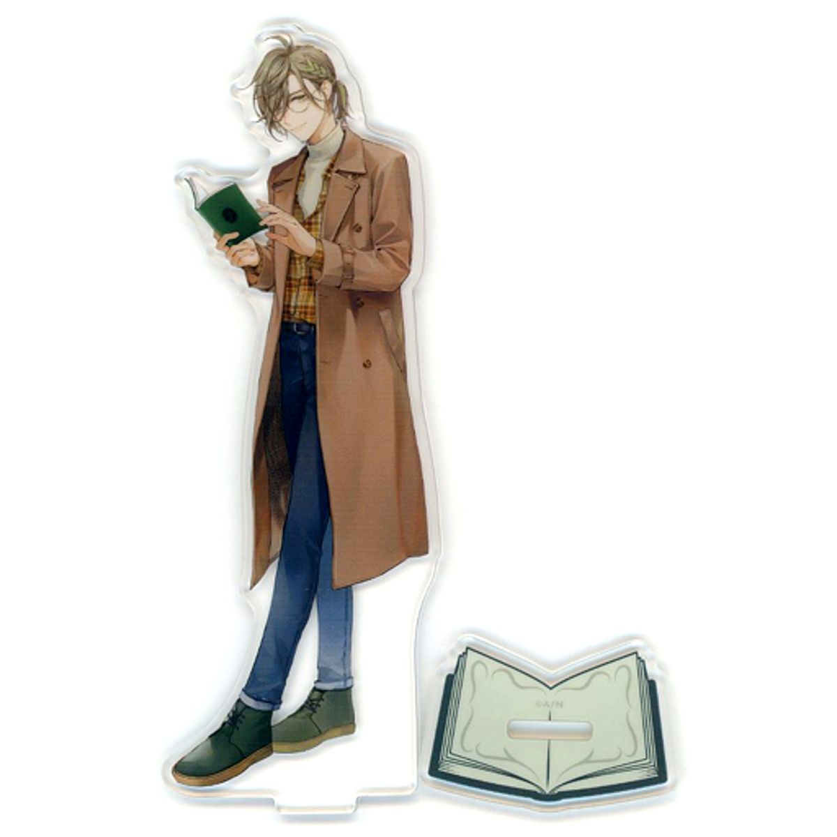 Oliver Evans Virtual YouTuber Nijisanji Acrylic Stand Autumn Reading Goods 2023 [USED]