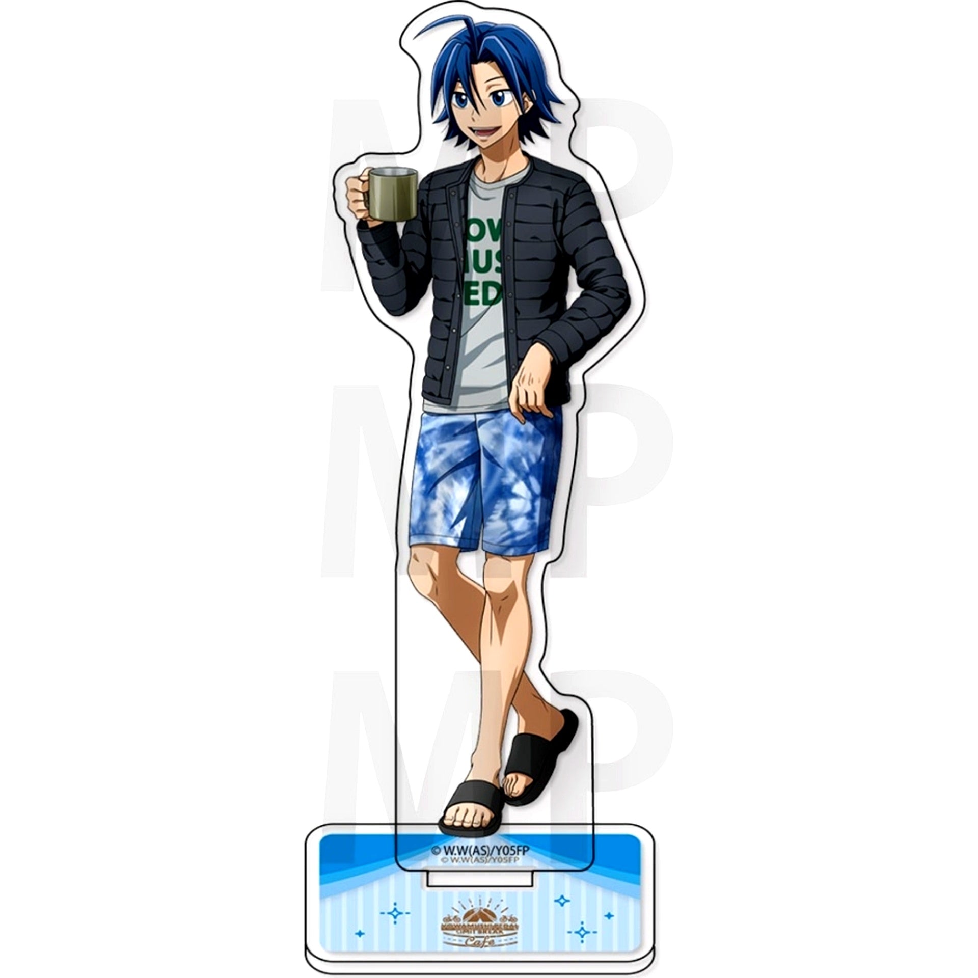 Sangaku Manami Acrylic Stand Yowamushi Pedal LIMIT BREAK x E-DINER [USED]
