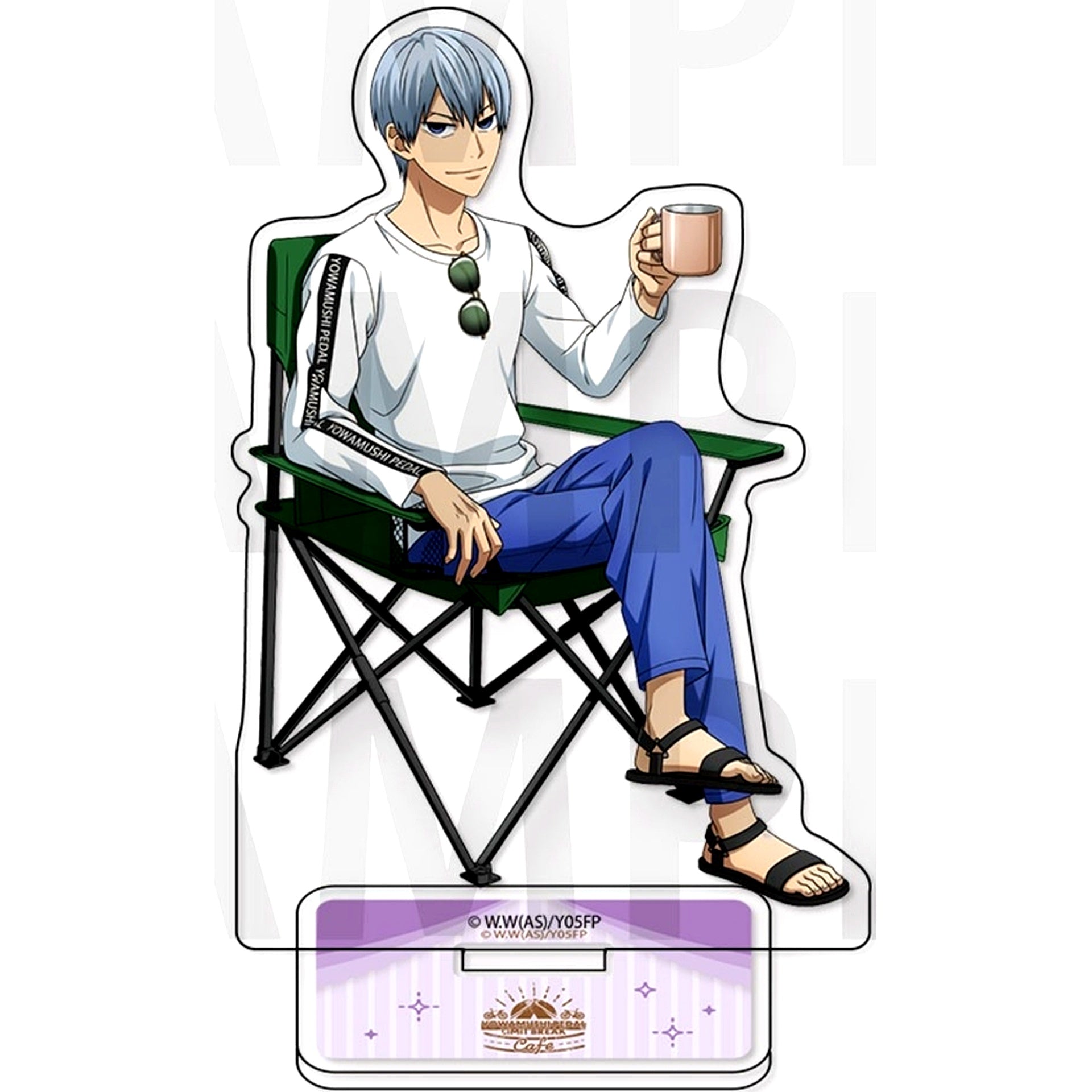 Yukinari Kuroda Yowamushi Pedal LIMIT BREAK x E-DINER Acrylic Stand [USED]