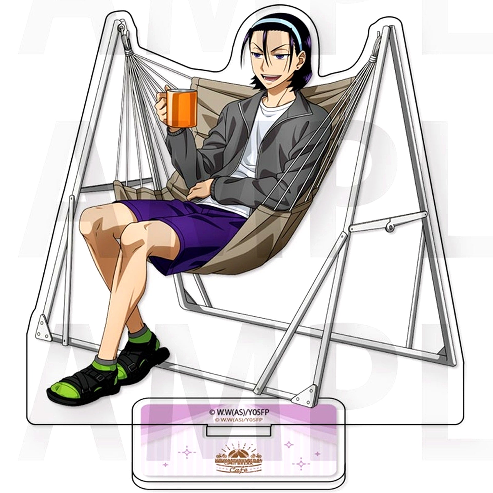 Jinpachi Todo Yowamushi Pedal LIMIT BREAK x E-DINER Acrylic Stand [USED]