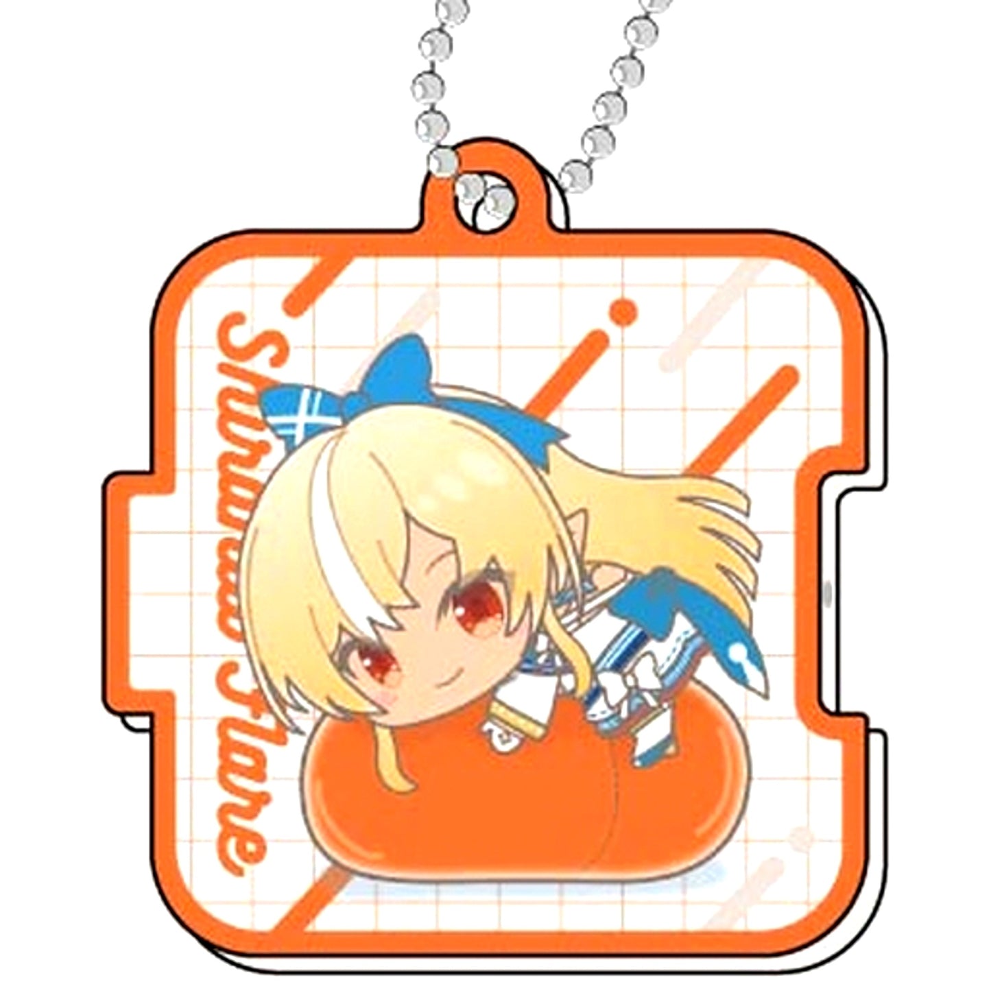 Shiranui Flare hololive Pitat Acrylic Keychain Hug Meets C BOX [USED]