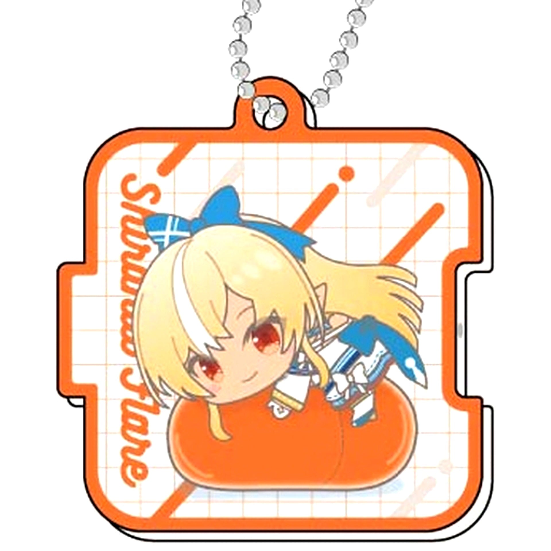 Shiranui Flare hololive Pitat Acrylic Keychain Hug Meets C BOX [USED]