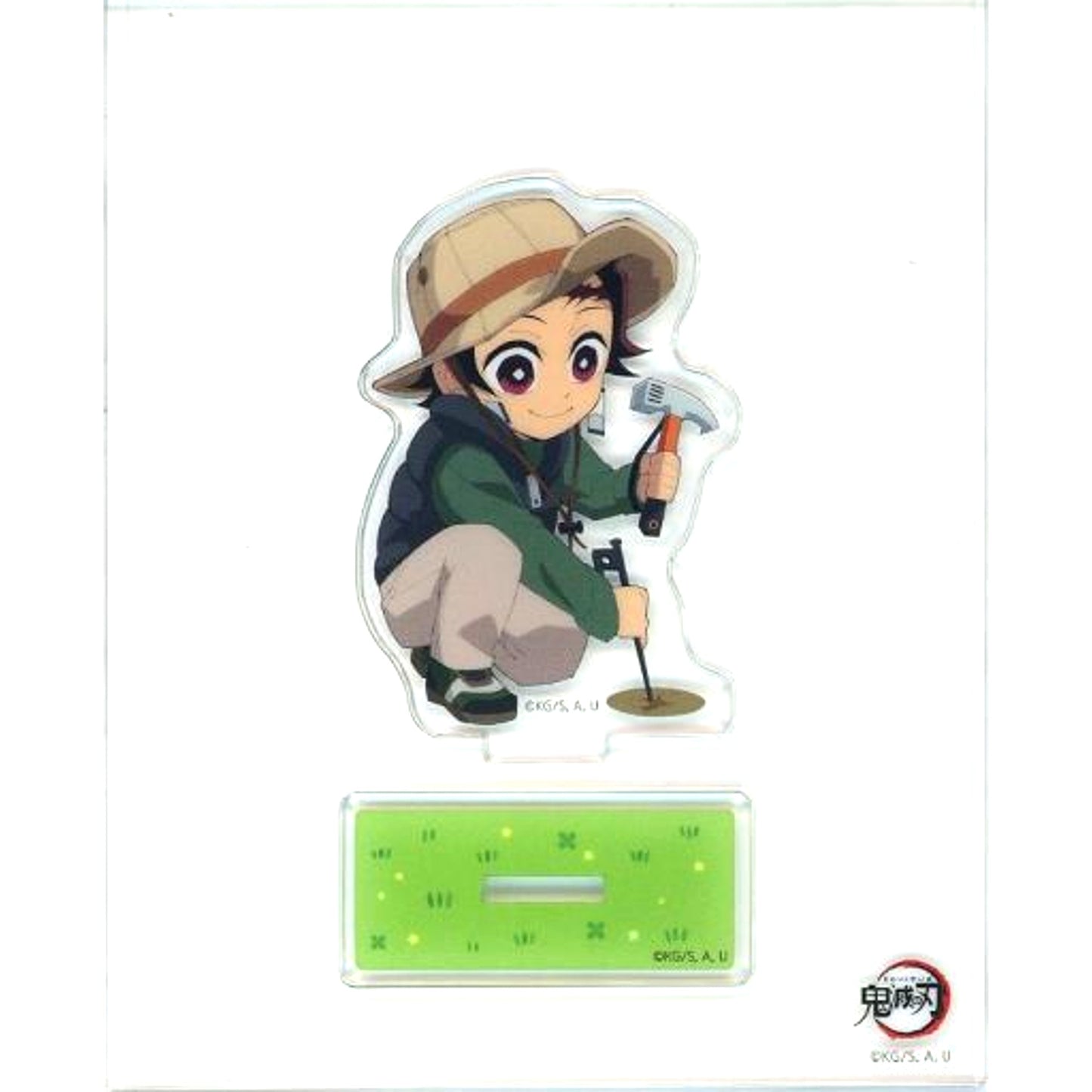 Tanjiro Kamado Demon Slayer: Kimetsu no Yaiba x ufotable Cafe / Machi Asobi Cafe Mountain Activity Event 2023 Random Acrylic Stand A [USED]