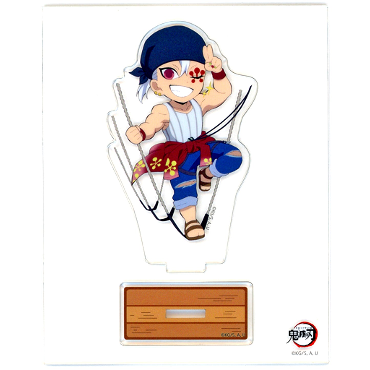 Tengen Uzui Demon Slayer x ufotable Cafe / Machi Asobi CAFE Mountain Activity Event 2023 Random Acrylic Stand A [USED]
