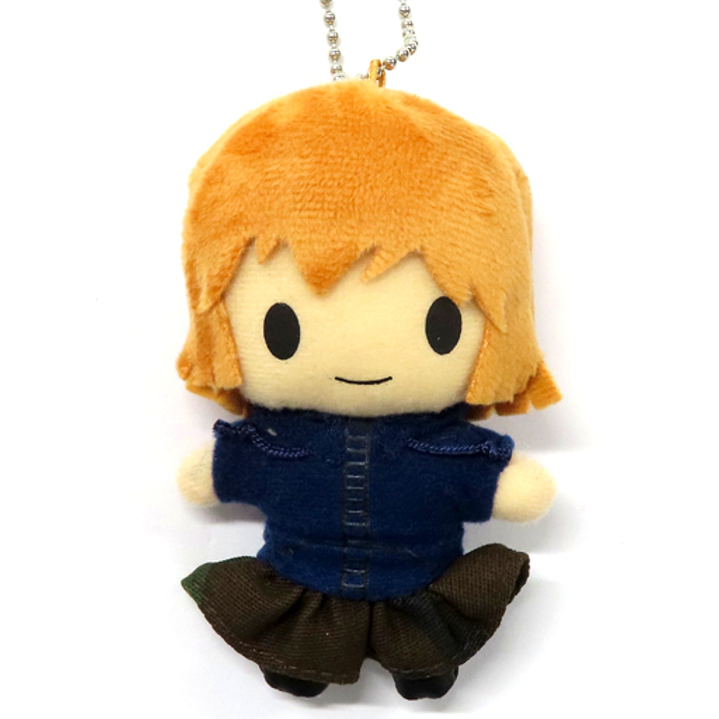 Ai Haibara Brown Skirt Detective Conan The Darkest Nightmare Plush Keychain [USED]