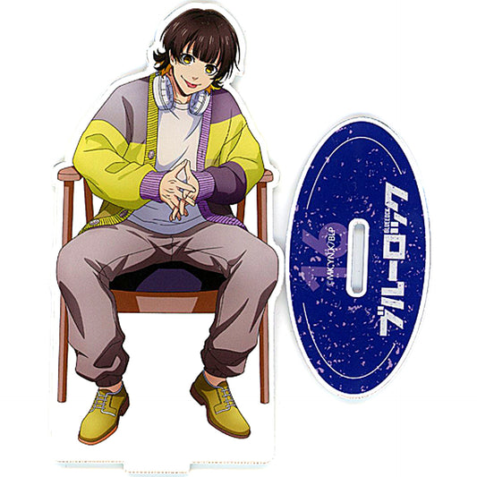 Meguru Bachira Life-Sized Acrylic Stand Blue Lock x Charaum Cafe [USED]