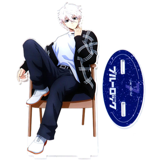 Seishiro Nagi Blue Lock x CHARAUM CAFE Life-size BIG Acrylic Stand [USED]