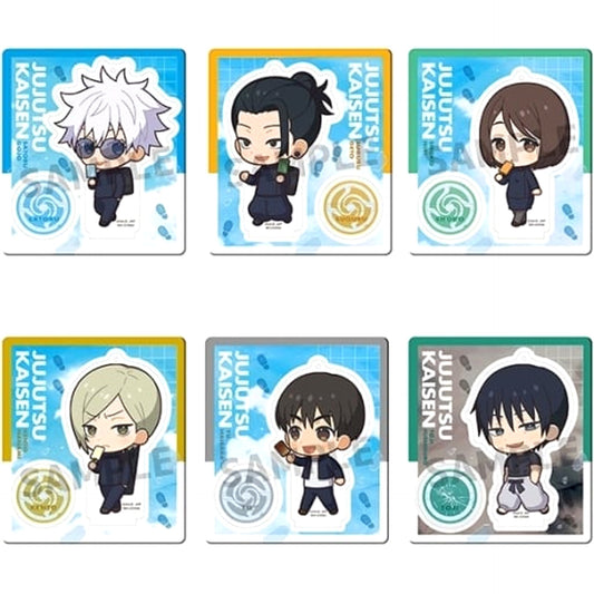 Jujutsu Kaisen S2: Hidden Inventory/Premature Death Satoru Gojo & Others All 6 Types Set Tokotoko Acrylic Stand Acrylic Stands [USED]