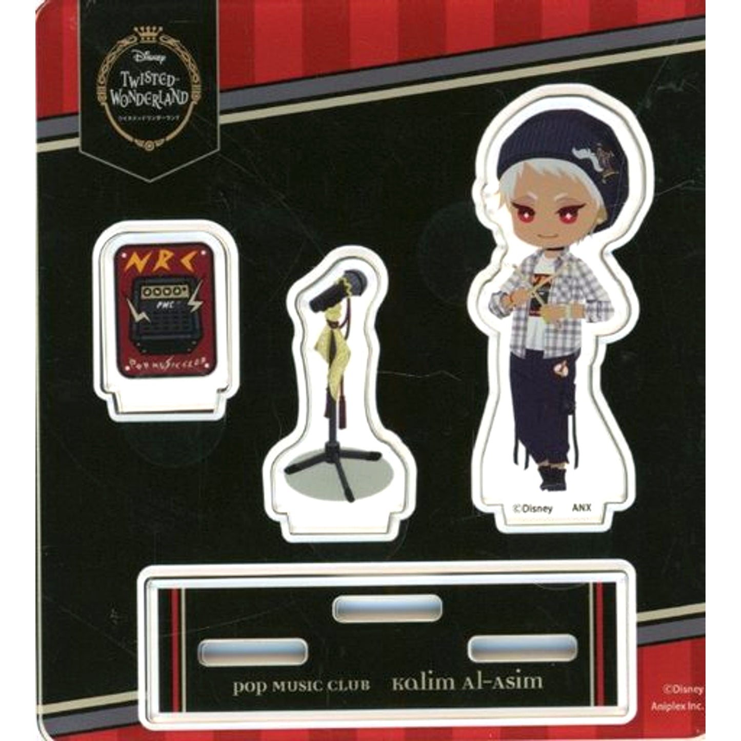 Kalim Al-Asim Club Wear Ver. Light Music Club Mini Acrylic Stand Disney Twisted-Wonderland [USED]