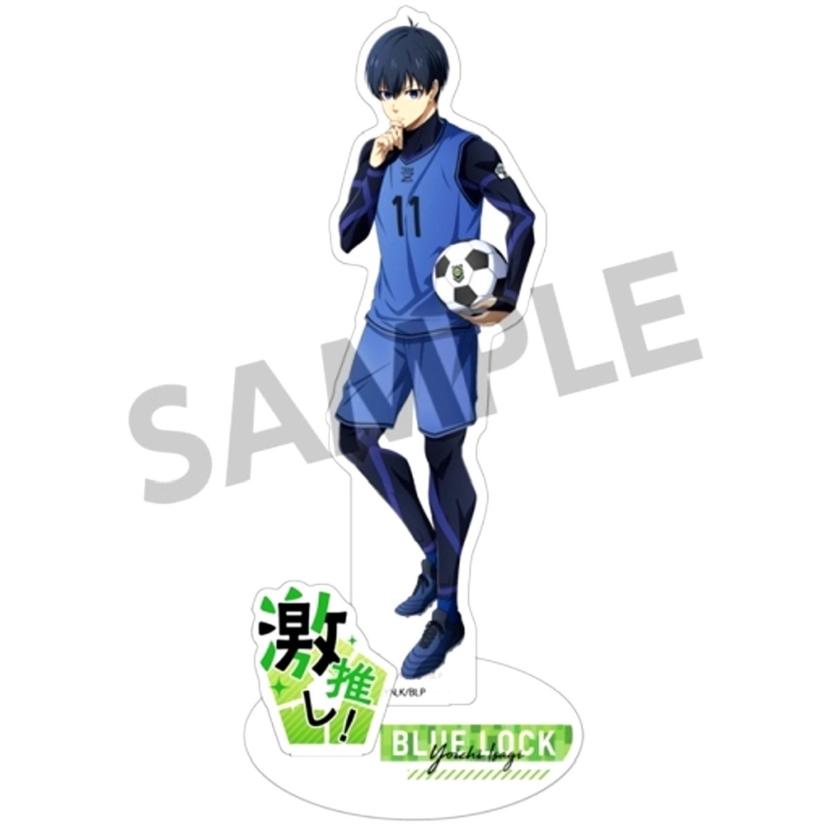 Yoichi Isagi Uniform ver. Highly Recommended Acrylic Stand vol.2 Blue Lock [USED]