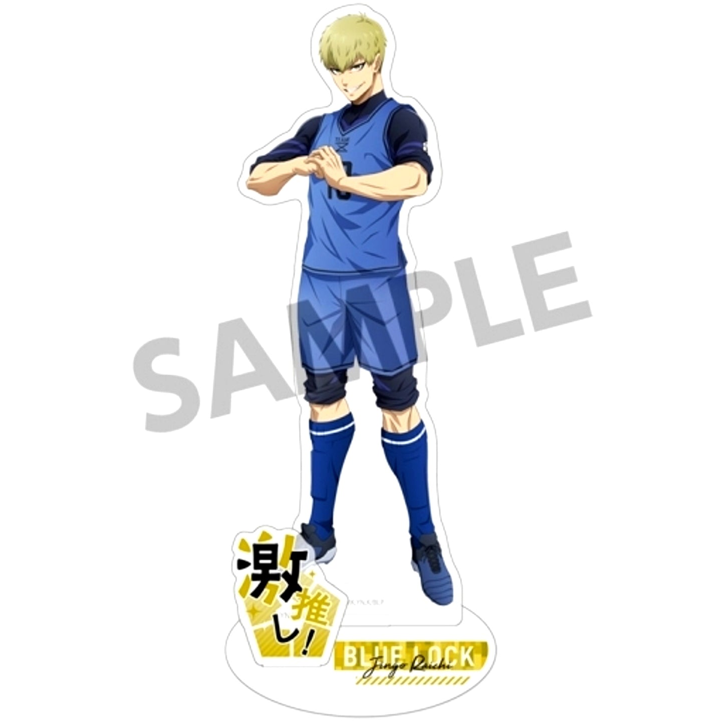 Jingo Raichi Uniform Ver. Geki Oshi Acrylic Figure Vol. 2 Blue Lock [USED]