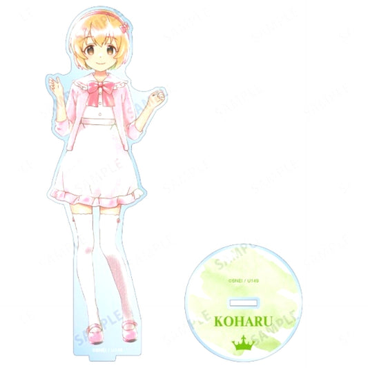 Koharu Koga Idolmaster Cinderella Girls U149 Ani-Art aqua label BIG Acrylic Stand [USED]