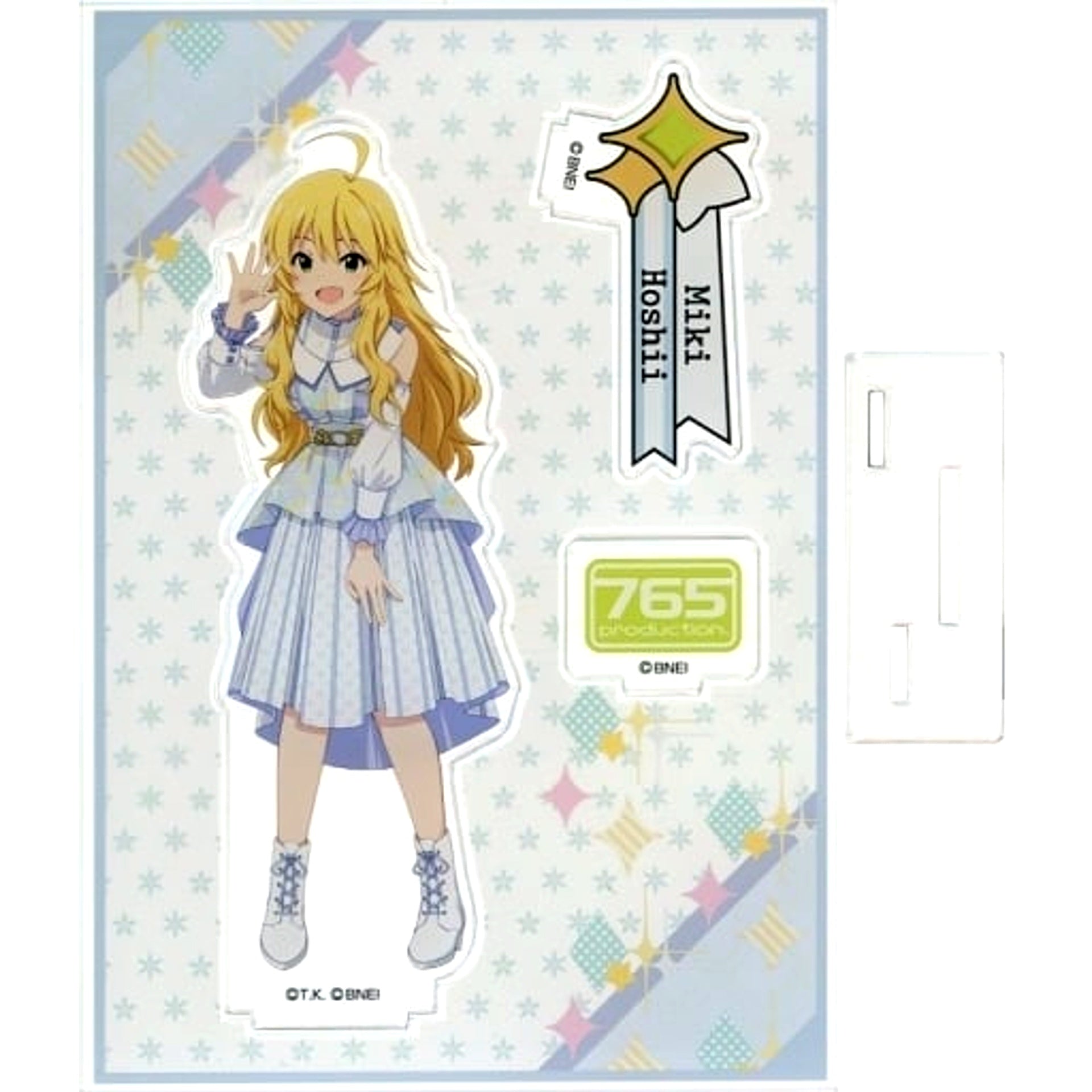 Miki Hoshii THE IDOLM@STER Acrylic Stand Bright Existence ver. Atre Akihabara [USED]
