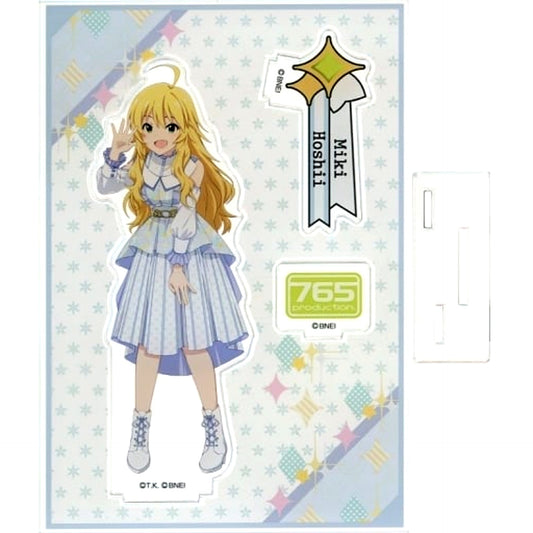 Miki Hoshii THE IDOLM@STER Acrylic Stand Bright Existence ver. Atre Akihabara [USED]