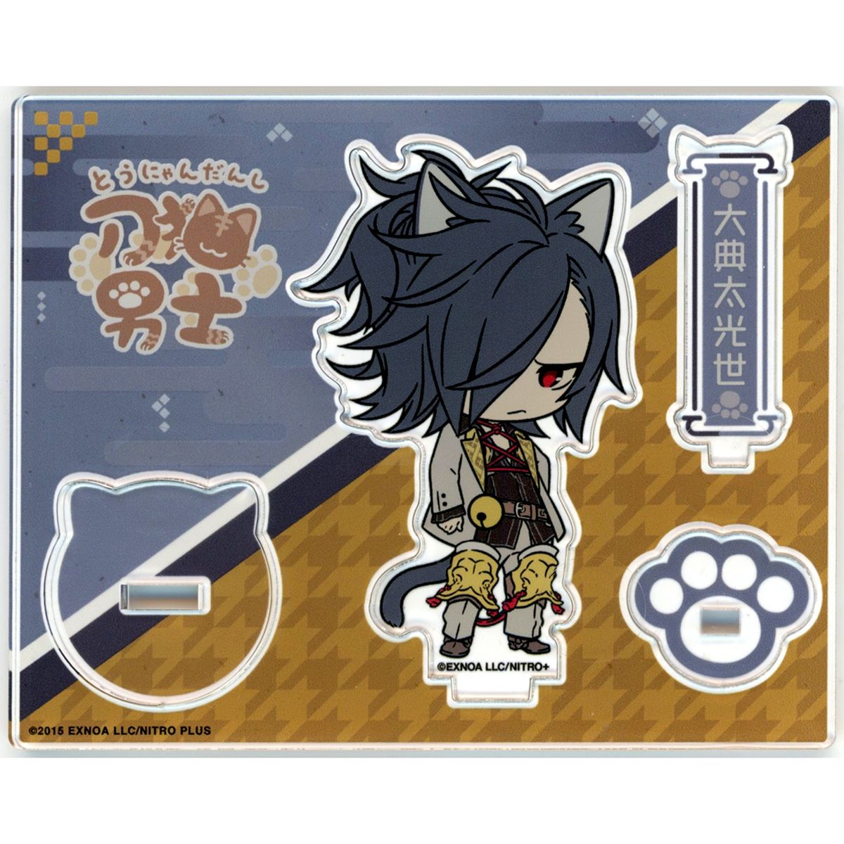 Oodenta Mitsuyo No.21 Touken Ranbu ONLINE Touneko Danshi Acrylic Stand POP UP STORE [USED]